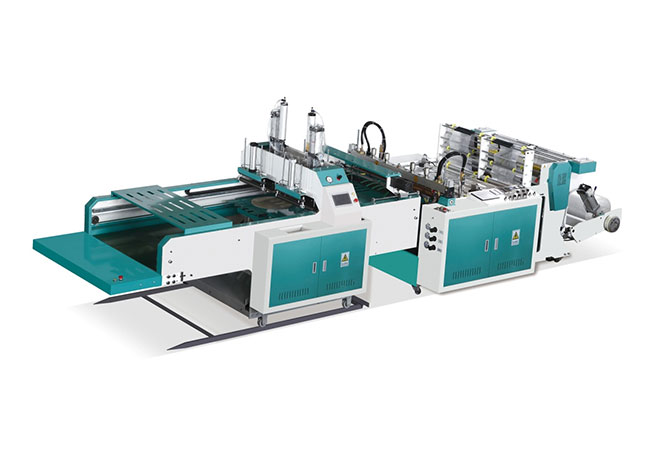 HR500x2 Fully Automatic High Speed Hot Cutting Bag Making Machine For Biodegradable plastic bag